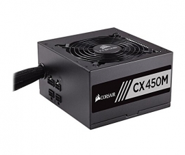 Corsair Cxm450w Semi-modular 80+ Bronze 12cm Fan Black Cp-9020101-au