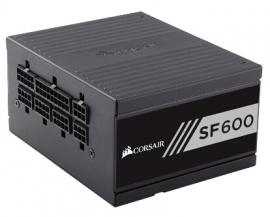 Corsair Sfx Power Supply: 600w 80 Plus Gold Certified High Performance Modular Cable Management