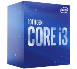 Intel Core i3-10100 CPU 3.6GHz (4.3GHz Turbo) LGA1200 10th Gen 4-Cores 8-Threads BX8070110100
