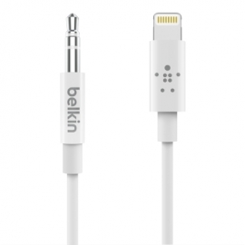 Belkin Lightning To 3.5Mm Audio Cable 1M White Av10172Bt03-Wht