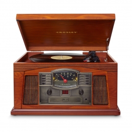 Crosley Lancaster Turntable With Bluetooth (in) - Paprika Cr42d-pa