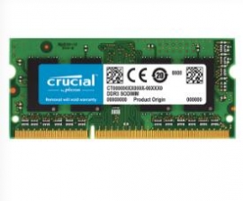 Crucial 4gb Ddr3 Notebook Memory 1600mhz 1.35v/ 1.5v Life Wty Ct51264bf160b