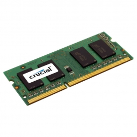 Crucial 4GB DualVoltage SODIMM DDR3-1600 1.35/ 1.5V Single Ranked CT51264BF160BJ