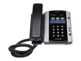Polycom VVX 501 Desktop Phone Skype/Lync Poe 2200-48500-019