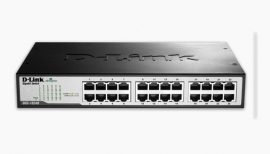 D-link Dgs-1024d 24 Port Copper Gigabit Switch (desktop Size)