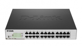 D-link 24-port Gigabit Easysmart Poe Switch With 12 Poe Ports Dgs-1100-24p
