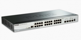 D-link 28-port Gigabit Smartpro Switch With 24 Utp And 4 Sfp+ 10g Ports Dgs-1510-28x