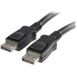 Startech 3 Ft Displayport Cable With Latches - M/m Displport3l
