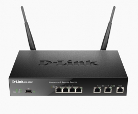 D-link Dsr-500ac Unified Wireless Ac Services Router With 4xlan, 2xwan Gigabit, 1xusb 2.0 Port