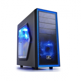 Deepcool Black Tesseract Sw Mid Tower Chassis (usb3) Dp-ccatx-tsrbkbl