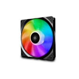 Deepcool 140mm Cf140 Rgb Pwm Fan (max 1200rpm) 2 Pack Dp-fa-rgb-cf140-2