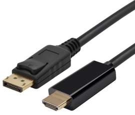 Blupeak 3M Displayport Male To Hdmi Male Cable (Lifetime Warranty) Dphd03