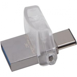 Kingston 64gb Dt Microduo 3c Usb 3.0/ 3.1 + Type-c Dtduo3c/64gb