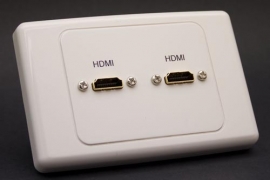 4cabling Dual Hdmi Wall Plate Cwpfh207