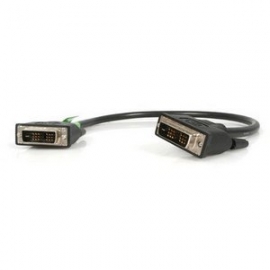 Startech 18in Dvi-d Single Link Cable - Male To Male Dvi-d Digital Video Monitor Cable - Dvi-d