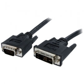 Startech 5m Dvi To Vga Display Monitor Cable - Dvi To Vga (15 Pin) - 5 Meter Dvi-a To Vga