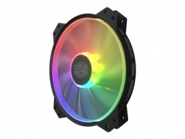 Coolermaster Masterfan 200Mm Addressable Rgb Fan Support Cm Plus Software Control R4-200R-08Fa-R1