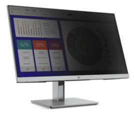 Hp E243P 23.8" Ips Integrated Privacy Filter 16:9 1920X1080 Vga+Dp+Hdmi+Usb Tilt Swivel Pivot Height Usb 3 Yrs 5Ft13Aa