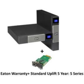 EATON5 PX 2000VA1800W 2U RckTwr UPS + Warranty+ standard uplift 5 year: 5 seri + Gigabit Network Card (1689562 + 2681791 + 4334350)