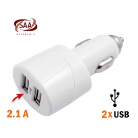 Usb Dual Car Charger Elelegusbdccchrg_b