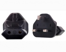 Eu 2 Pin To Uk Plug Adapter