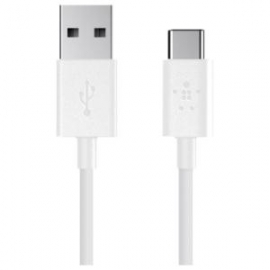 Belkin Usb-a To Usb-c Charge/ Sync Cable 1.8m White 2yr Wty F2cu032bt06-wht