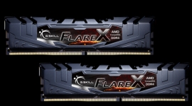G.skill 16gb (8gbx2) Ddr4-2400 (pc4-19200) Cl15-15-15-39 1.2 Volt[flare X For Amd] F4-2400c15d-16gfx