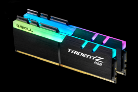G.skill 32gb (16gbx2) Ddr4-3200 (pc4-25600) Cl14-14-14-34 1.35 Volt [trident Z Rgb] F4-3200c14d-32gtzr