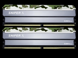 G.skill Sniperx 16g Kit (2x8g) Pc4-19200 / Ddr4 2400mhz 17-17-17-39 1.2v Forest F4-2400c17d-16gsxf