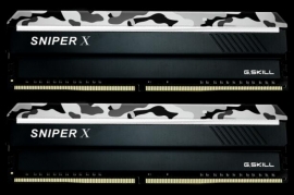 G.skill Sniperx 32g Kit (2x 16g) Pc4-28800 Ddr4 3600mhz 19-20-20-40 1.35v Dimm F4-3600c19d-32gsxwb