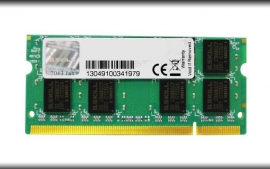 G.skill 4gb (2gb X 2) Pc2-5300/ Ddr2 667 Mhz Cl 5 1.80v 200pin So Dimm For Apple Fa-5300cl5d-4gbsq