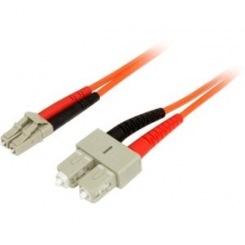 Startech Fiber Optic Cable - Multimode Duplex 62.5/125 - Lszh - Lc/sc - 7 M Fiblcsc7