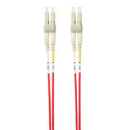 4 Cabling 10M Multimode Fibre Optic Patch Cable: Red (Fl.Om4Lclc10Mr)