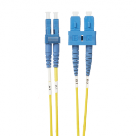 4Cabling 30M Lc-Sc Os1/ Os2 Singlemode Fibre Optic Cable : Yellow (Fl.Os2Lcsc30M)