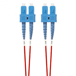 4 Cabling 5M Singlemode Fibre Optic Cable: Red (Fl.Os2Scsc5Mr)