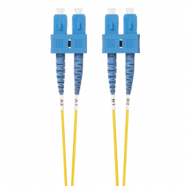 4Cabling 30M Sc-Sc Os1/ Os2 Singlemode Fibre Optic Cable: Yellow (Fl.Os2Scsc30M)