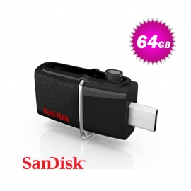 Sandisk Sddd2-064g Otg-64g Ultra Dual Usb 3.0 Pen Drive Fussan64gsddd2