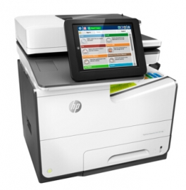 Hp Pagewide Enterprise 586f Colour Mfp, 50ppm Blk, 50ppm Clr, Duplex, Network, Fax, 1yr G1w40a