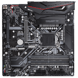 Gigabyte Giga Z390 M Gaming 4 X Ddr4 Dimm 1 X Dvi-d 1 X Hdmi 4 X Usb3.1 Gen1 1 X Rj-45 6 X Aj