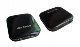 Skymaster Usb 3.0 4 Port Hub With Ac Power Adapter Gh431