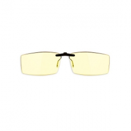 Gunnar Bit Clip-on Amber Onyx Indoor Digital Eyewear Gn-bit-00101
