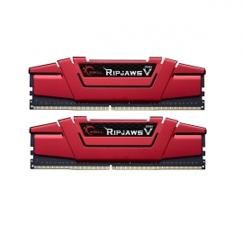 G.skill Ddr4-3000 32gb Dual Channel Ripjaws V Blazing Red [f4-3000c15d-32gvr] Gs-f4-3000c15d-32gvr