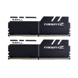 G.skill Ddr4-3200 16gb Dual Channel [trident Z] F4-3200c16d-16gtzkw Gs-f4-3200c16d-16gtzkw