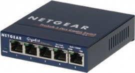Netgear Gs105 Prosafe 5 Port Gigabit Switch Desktop 10/100/1000mbps Bw 10gbps Unmanaged Gs105au
