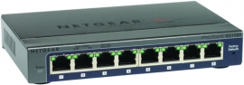 Netgear Switch Managed: 8-port Prosafe Gigabit Web Managed (plus) Gigabit Switch Gs108e-300aus