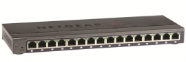 Netgear Switch: 16-port Gigabit Plus Prosafe Gs116e-200aus