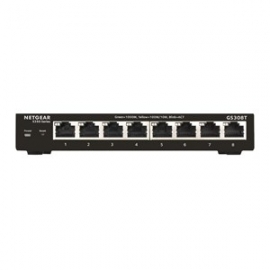 Netgear S350 Series 8-Port Gigabit Ethernet Smart Managed Pro Switch Gs308T-100Aus