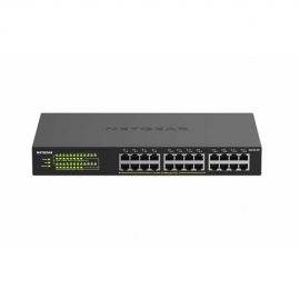 NETGEAR Soho 24-Port Poe+ Gigabit Unmanaged Switch (380W Poe Budget) Gs324Pp-100Ajs