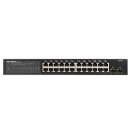 Netgear S350 Series 24-Port Gigabit Smart Managed Pro Switch With 2 X Sfp Ports Gs324T-100Ajs