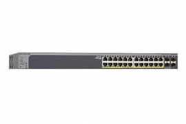 Netgear 24-port 190w Gigabit Poe+ Ethernet Smart Managed Pro Switch With 4 Sfp Ports (gs728tpv2)